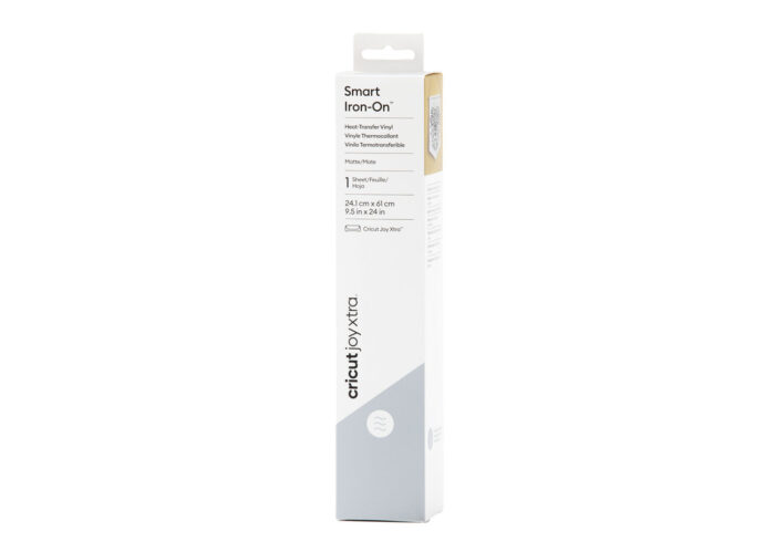 Cricut joy xtra smart iron-on argento 24,1cmx61cm