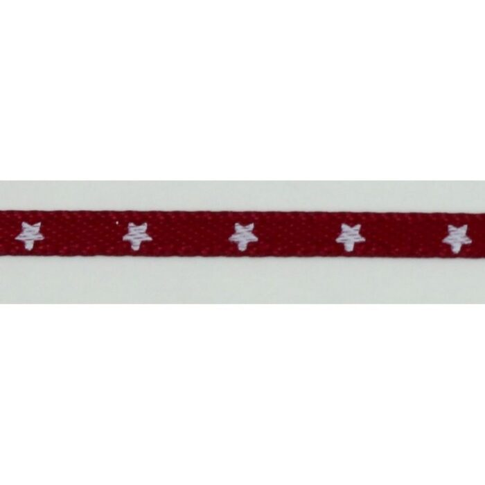 Nastro Stellina Rosso 3mm