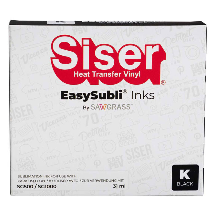 SISER INCHIOSTRO A SUBLIMAZIONE NERO 31ML