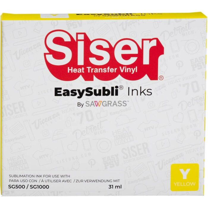 SISER INCHIOSTRO A SUBLIMAZIONE GIALLO 31ML