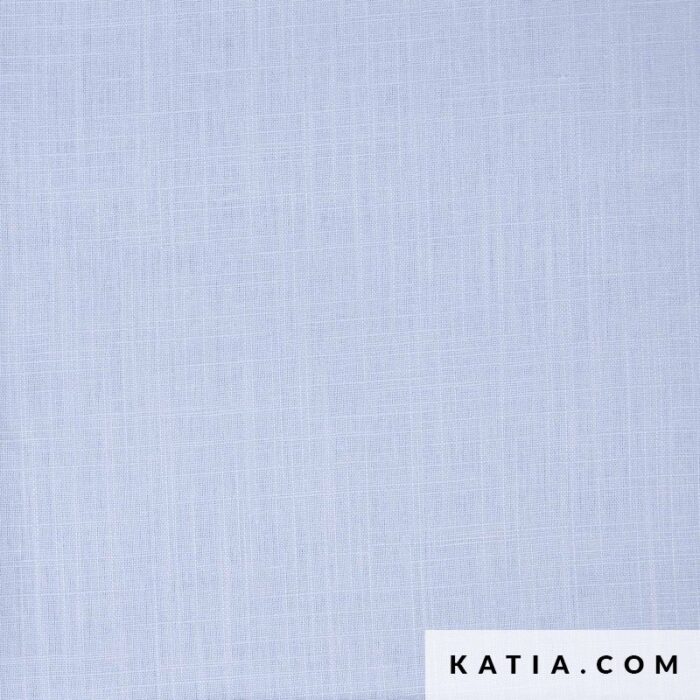Tessuto in lino e viscosa faded denim - immagine 5