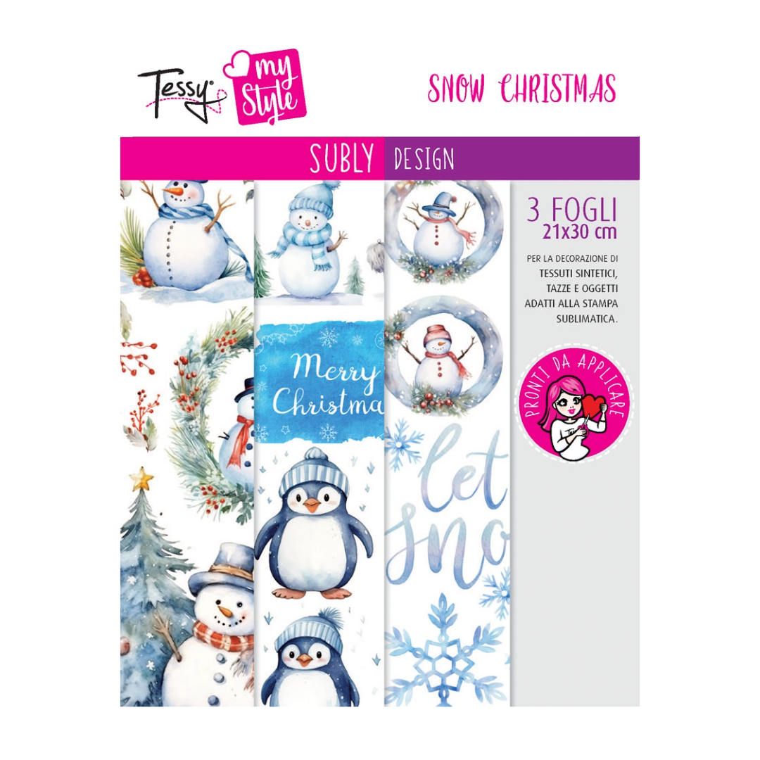 Subly design • snow christmas