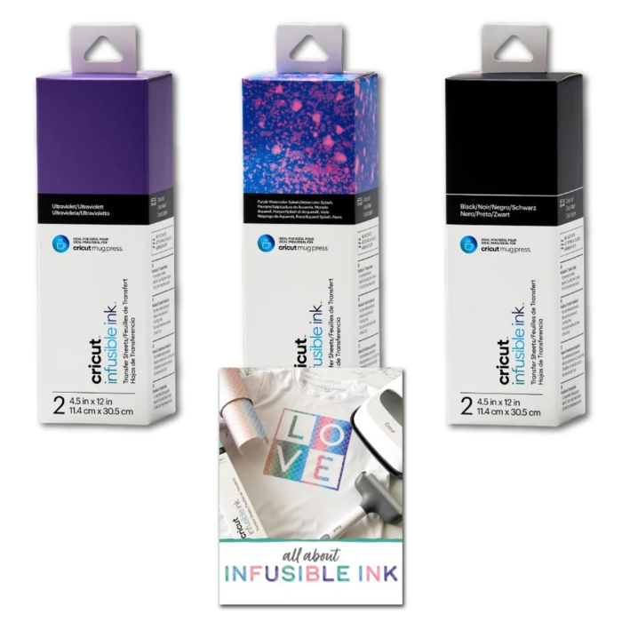 Bundel Cricut Infusible Ink per Mug Press, Acquerello Viola.