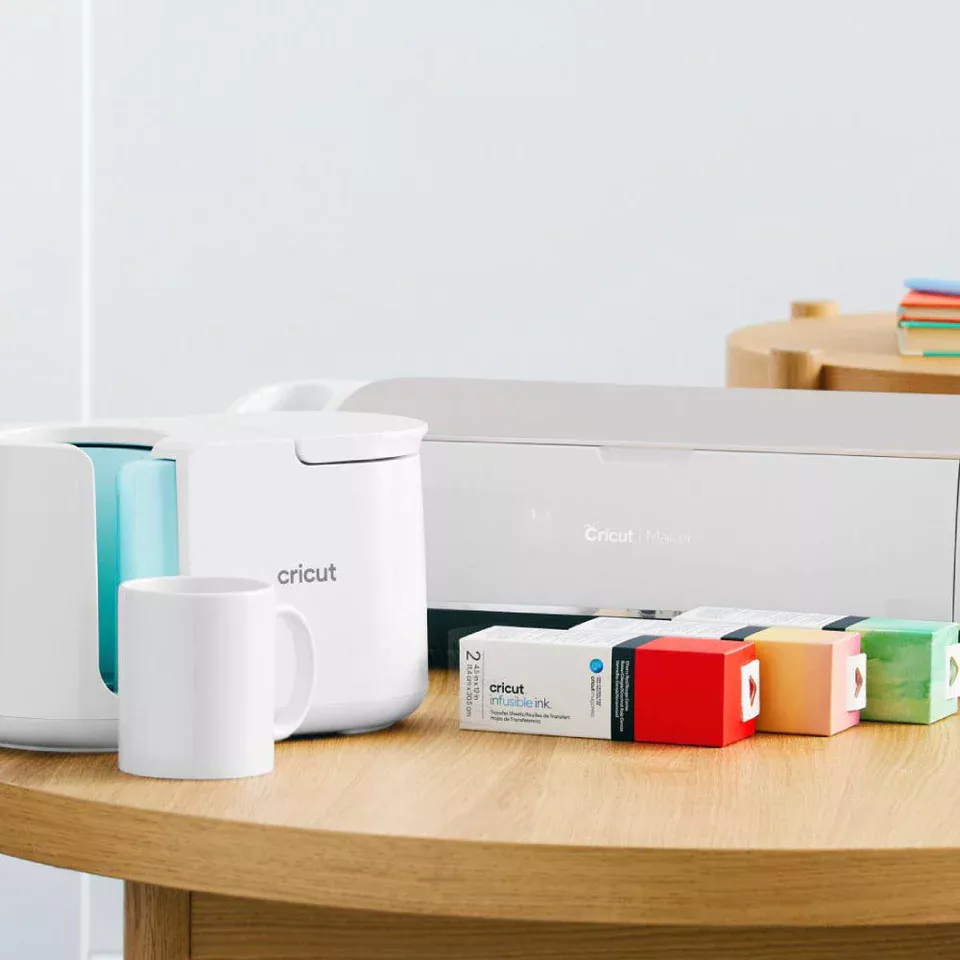 Cricut infusible ink per mug press, rosa verde e acquerello - immagine 7