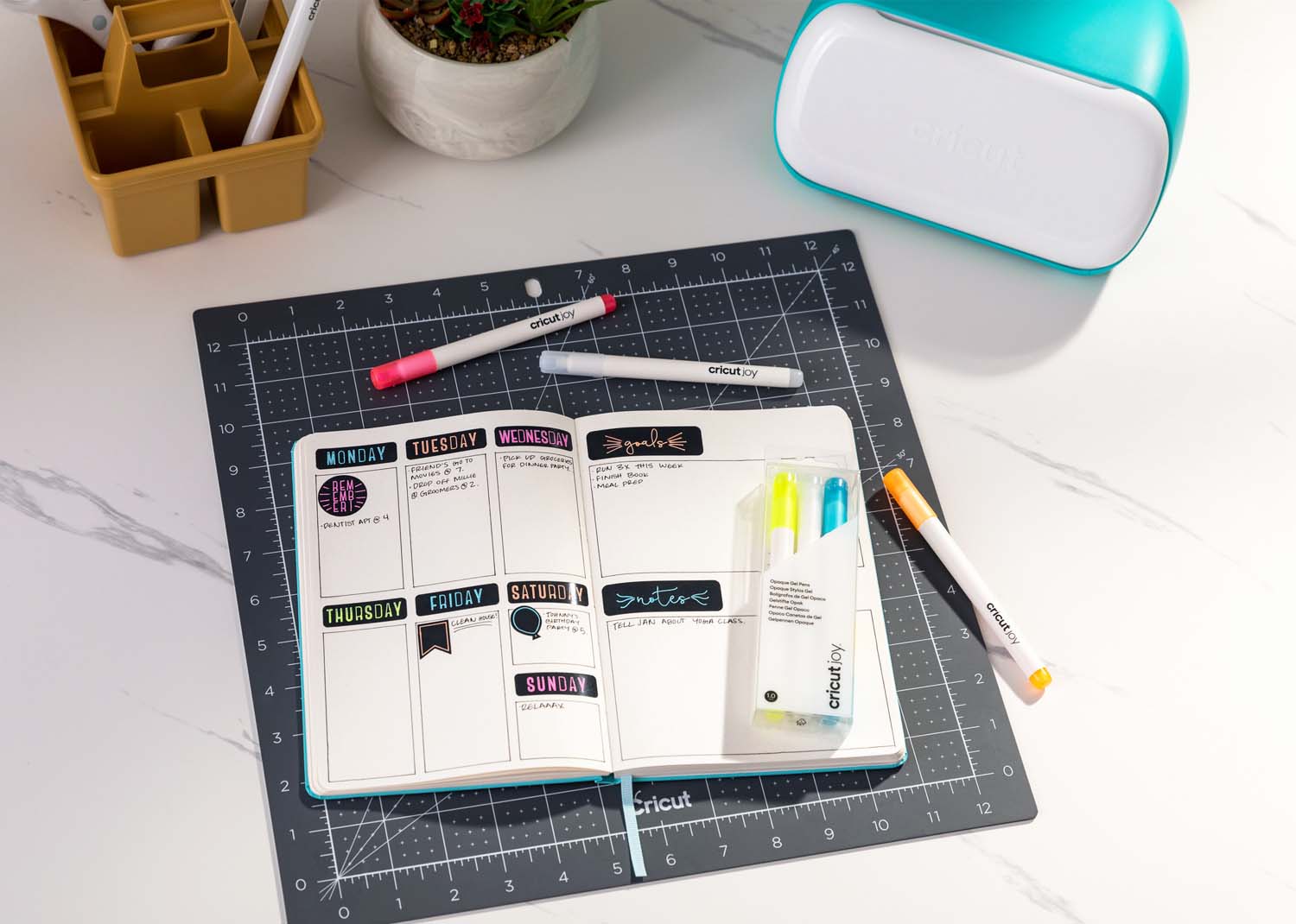 Cricut vinile scrivibile permanente nero per joy - immagine 2