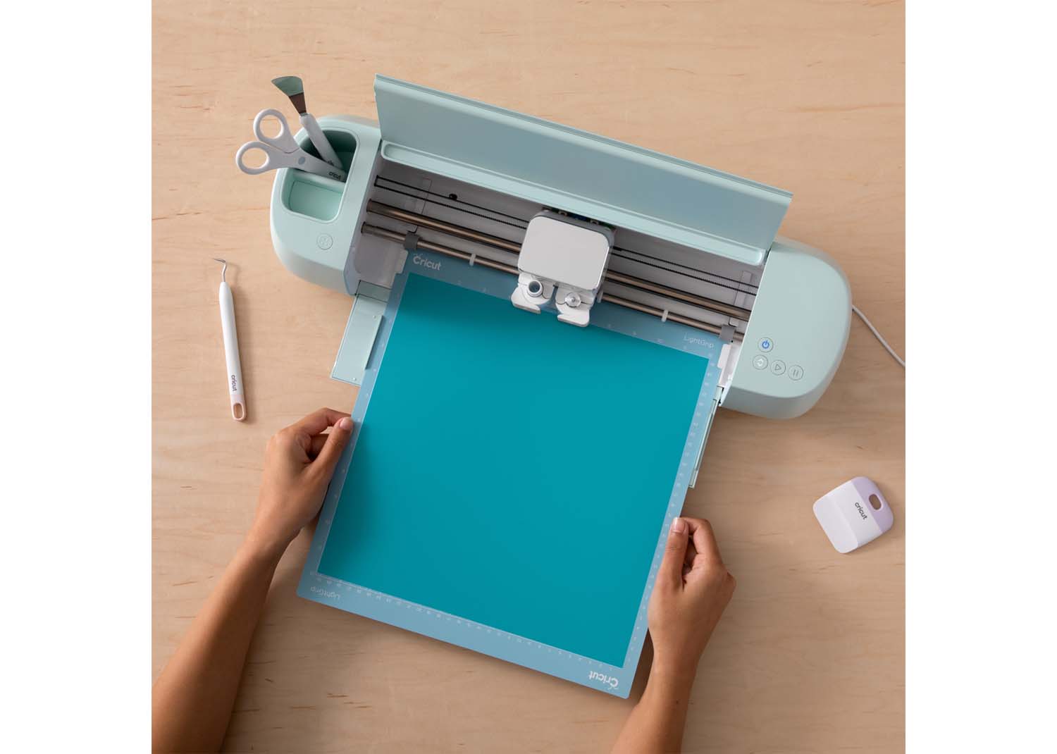 Cr2009589 4 - creattivamente Cricut vinile permanente cambia colore a caldo turchese-azzurro 30,5cmx61cm - immagine 7