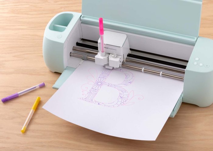 Cr2010004 2 - creattivamente Cricut vinile scrivibile removibile bianco 33cmx91,4cm - immagine 4