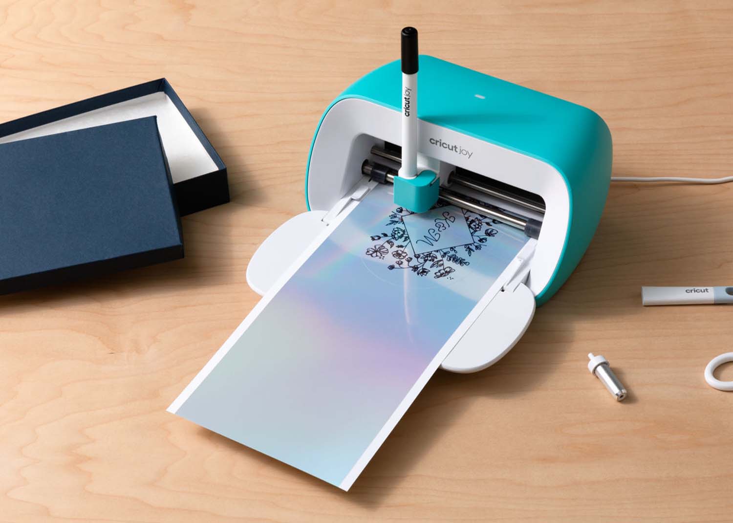 Cricut vinile scrivibile permanente argento per joy - immagine 2