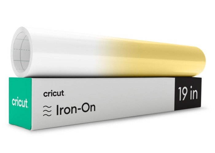 Cricut termoadesivo cambia colore con i raggi uv bianco-giallo 30,5cmx48,2cm - immagine 2