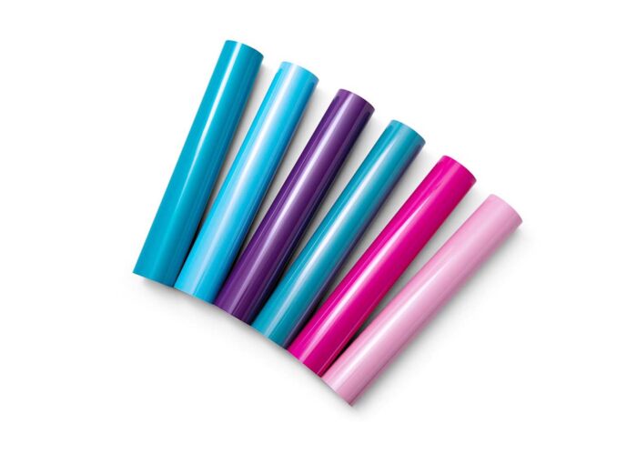 Cricut vinile permanente cambia colore a freddo turchese-viola 30,5cmx61cm - immagine 6