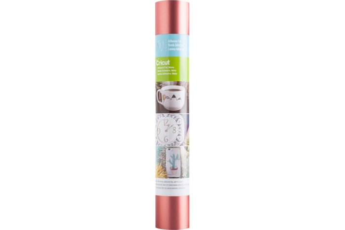 Cricut foil adesivo corallo opaco 30,5cmx1,2m