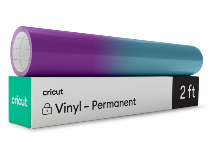Cricut vinile permanente cambia colore a caldo viola-turchese 30,5cmx61cm - immagine 8