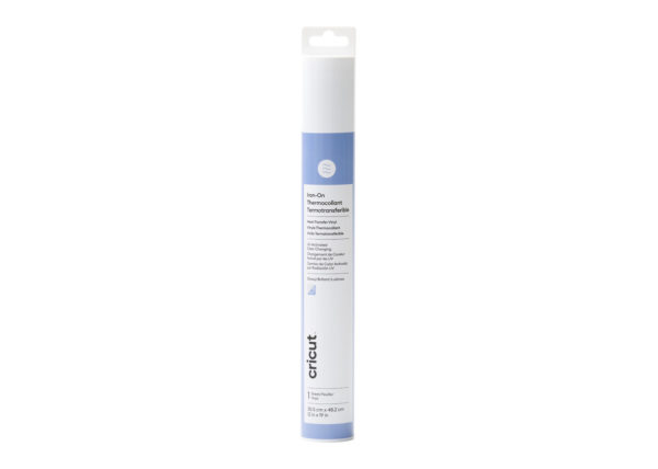 CRICUT TERMOADESIVO CAMBIA COLORE CON I RAGGI UV BIANCO-BLU 30,5CMX48,2CM