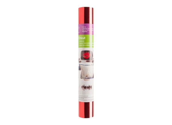 CRICUT IRON-ON FOIL ROSSO 30,5CMX61CM