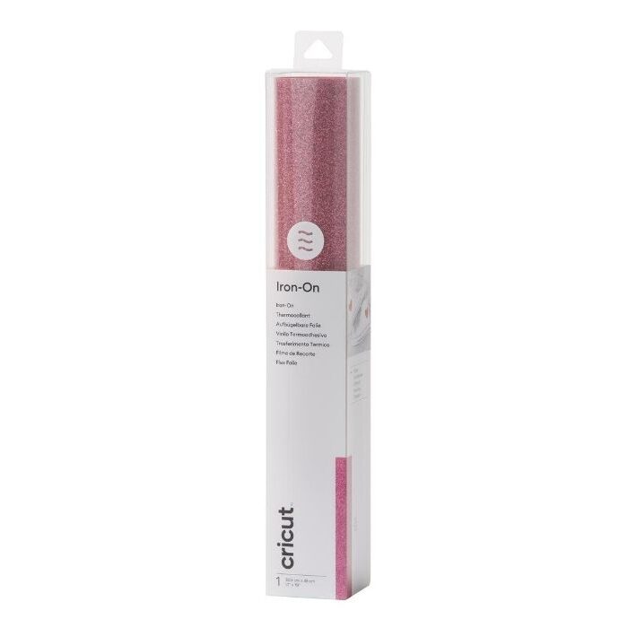 CRICUT IRON-ON GLITTER ROSA 30,5CMX48CM