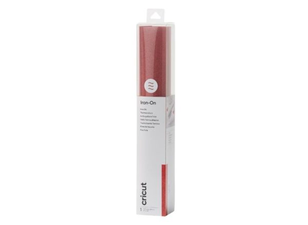 CRICUT IRON-ON GLITTER ROSSO 30,5CMX48CM