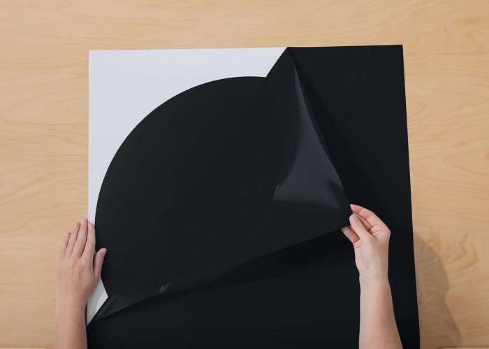 Cricut venture smart vinyl vinile permanente nero opaco 63,5cmx1,52m - immagine 5