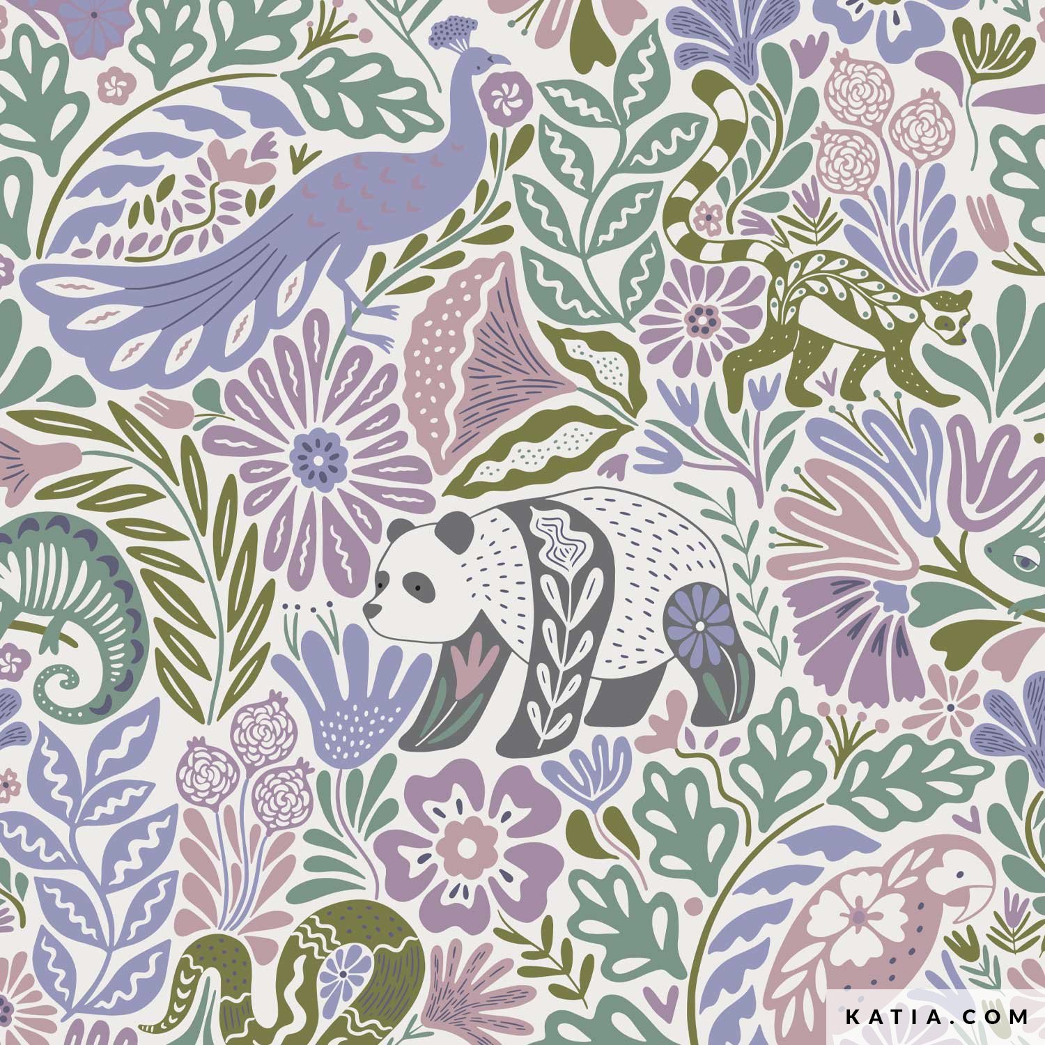 Tessuto viscosa animal vacances