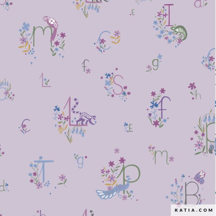 TESSUTO POPELINE IN COTONE POPLIN LETTER VACANCES