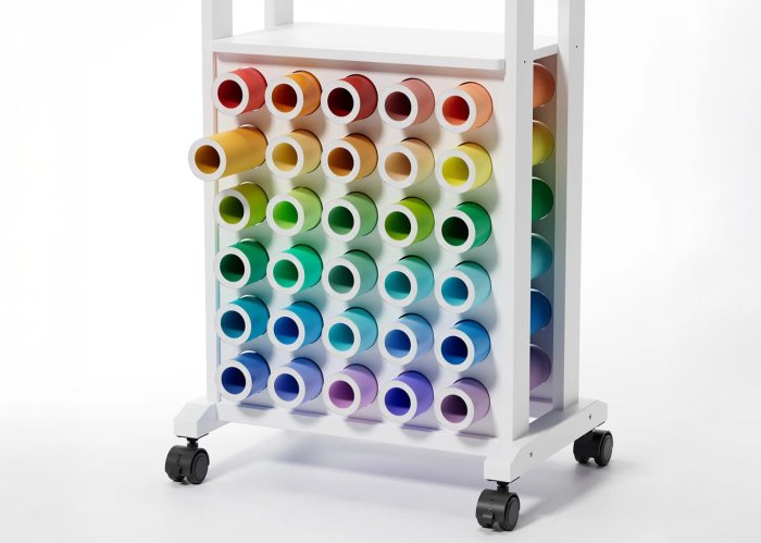 Crafit beegrid r30 mobile organizzatore craft con ruote - immagine 5