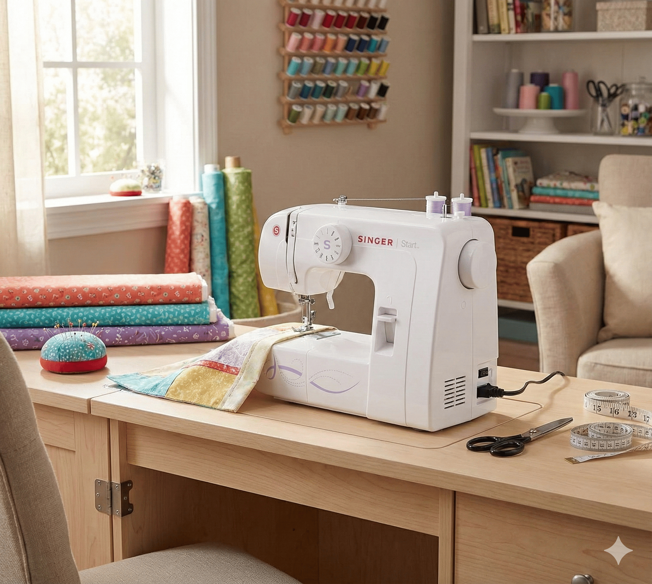Singer start 1306 macchina da cucire meccanica | bundle con borsa originale svp - immagine 3
