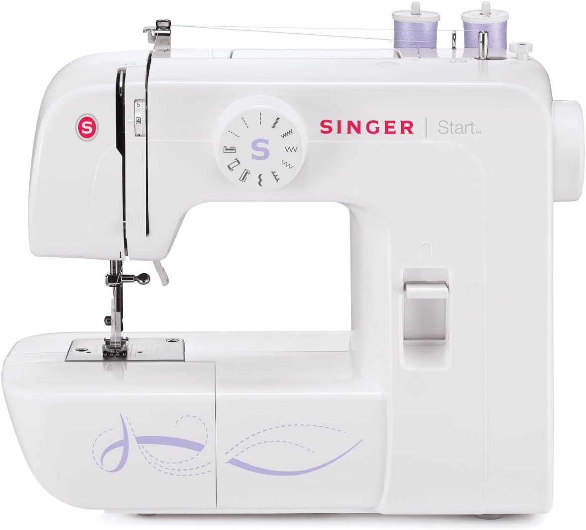 Singer start 1306 macchina da cucire meccanica | bundle con borsa originale svp - immagine 2