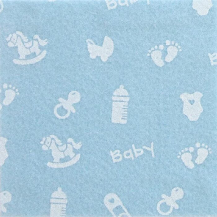 Pannolenci stafil 1mm 90cm baby piccolo - celeste