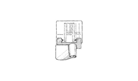 Piastrina per orli 10 mm