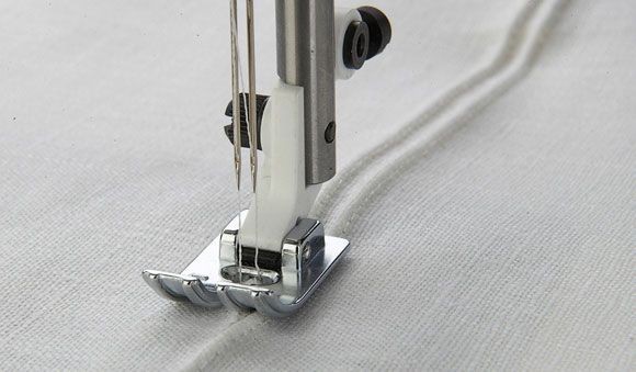 Piedino per nervature a 3 scanalature con piastrina