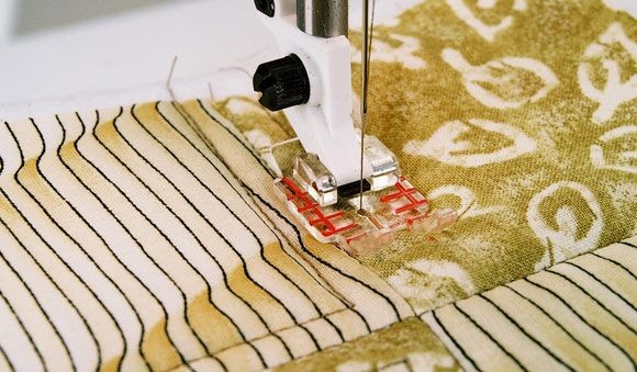 Piedino trasparente per quilt da 6 mm