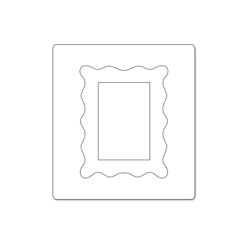 BIGZ DIE - FRAME WAVY A10380
