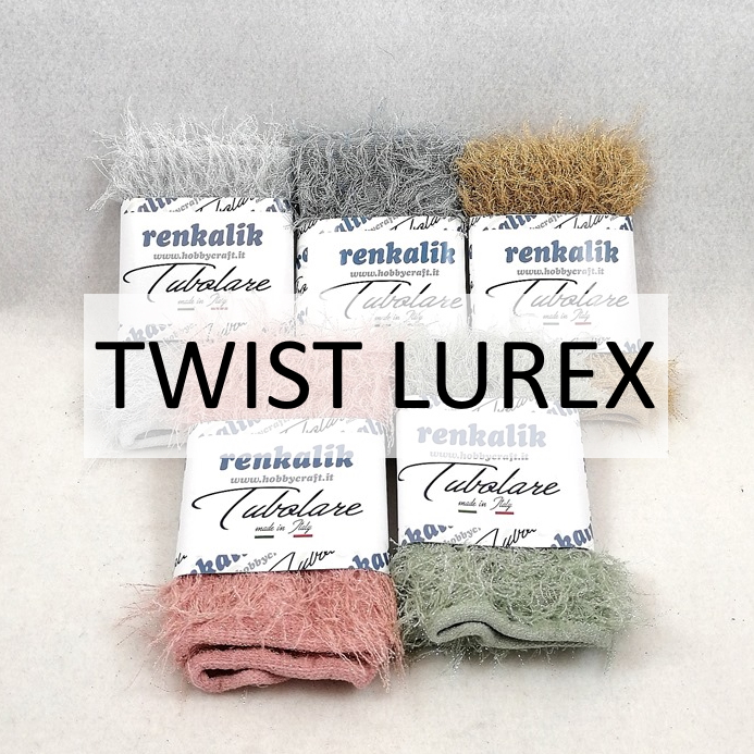 TUBOLARI TWIST LUREX 30CM