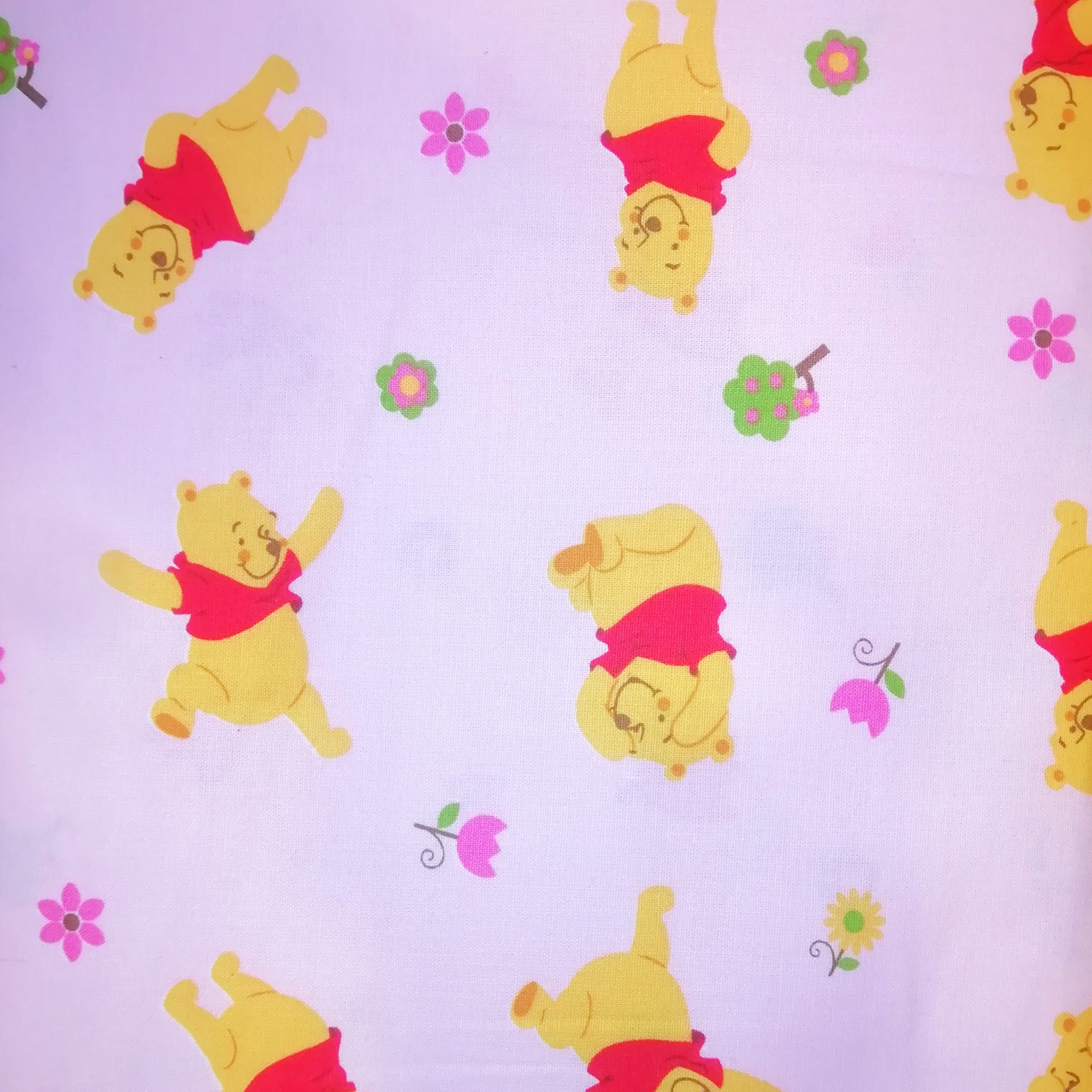 Tessuto in cotone popeline - Winnie the Pooh
