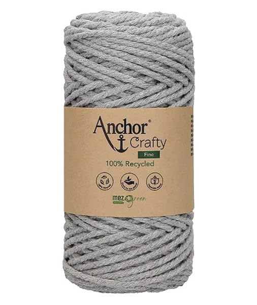 Anchor Crafty Fine 00112 - Cenere, ca. 65 m, 250 g
