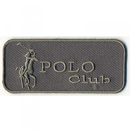 'Applicazione Exclusiv "Polo Club termoadesiva Grigio