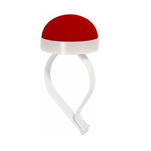 Braccialetto porta spilli adattabile Rosso