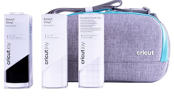 CRICUT Joy Bundle Tote+SMRTVNL+TFR Tape M1