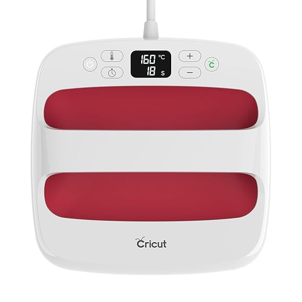 Cricut EasyPress 2 pressa a trasferimento 30 cm x 25 cm colore pressa tessile: Rasberry