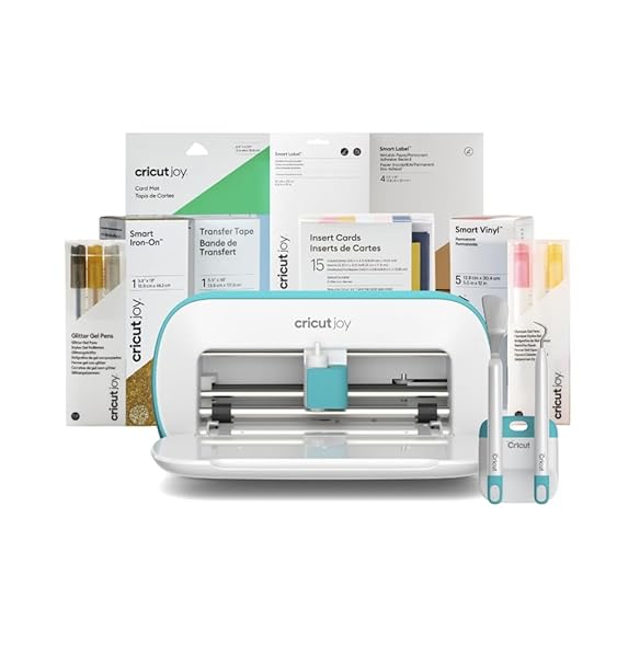Cricut Joy Gift Bundle: Macchina per Taglio a Forma di Cricut, Black, Plastica, per Carta da Taglio