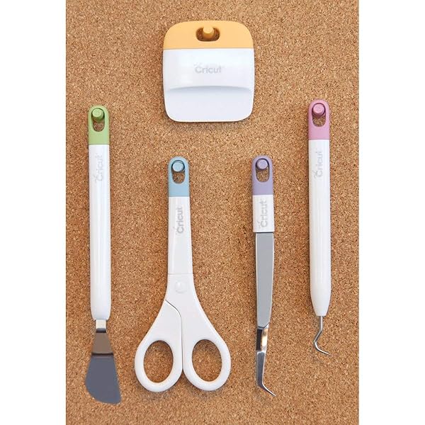 Cricut, Kit di Attrezzi per Erbacce Multicolore, Brillante