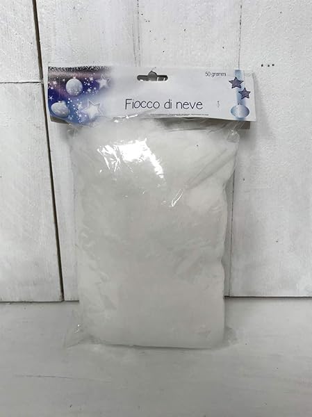 DUE ESSE CHRISTMAS S.r.l. Fiocco di Neve 50 GR Decorazioni Natalizie