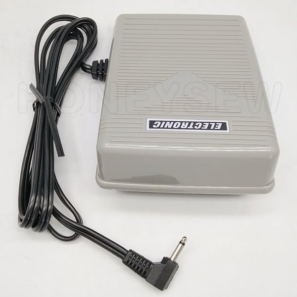HONEYSEW, pedale elettrico con cavo, per controllo della velocità, per macchina da cucire, per Singer 9960 Quantum Stylist