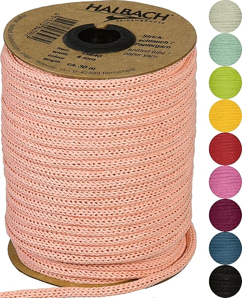 Halbach Seidenbänder Knitted tube
