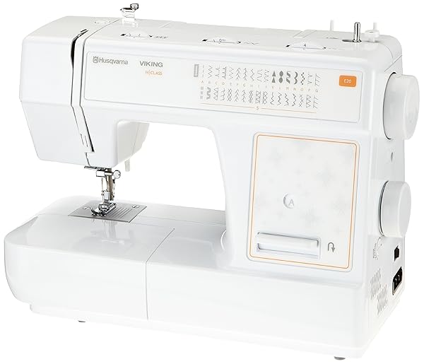 Husqvarna Viking Macchina da cucire H Class E 20, Bianco [Germania]