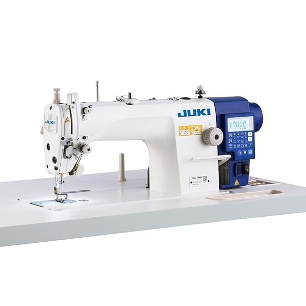 JUKI DDL 7000A – Macchina da cucire industriale automatica con tagliahilo – Completa (Con tavolo e supporto)