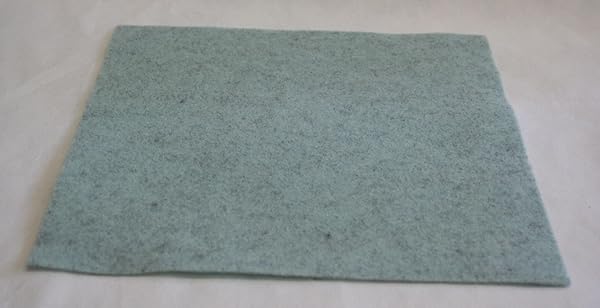 N°2 Feltro Verde Acqua Modellabile 30x30cm