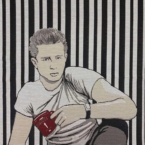 Pannello Gobelin James Dean 45x45 Cm