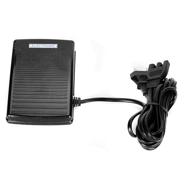 Pedale di Controllo a Pedale per Macchina da Cucire, Spina del Controller Multifunzionale per Uso Domestico da 220 V, Adotta un Eccellente Materiale in Abs, Possiede Resistenza Agli Urti, Resistenza a