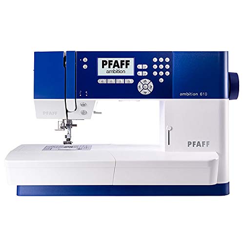 Pfaff Macchina da cucire 610 con sistema IDT, grande, accessori inclusi