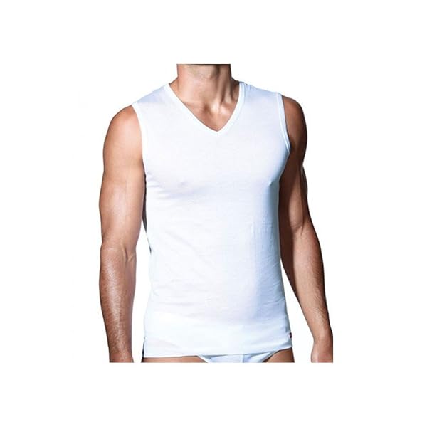 RAGNO 3 Maglie Senza Maniche A V Filo di Scozia SILKCOTTON (Art.601693)